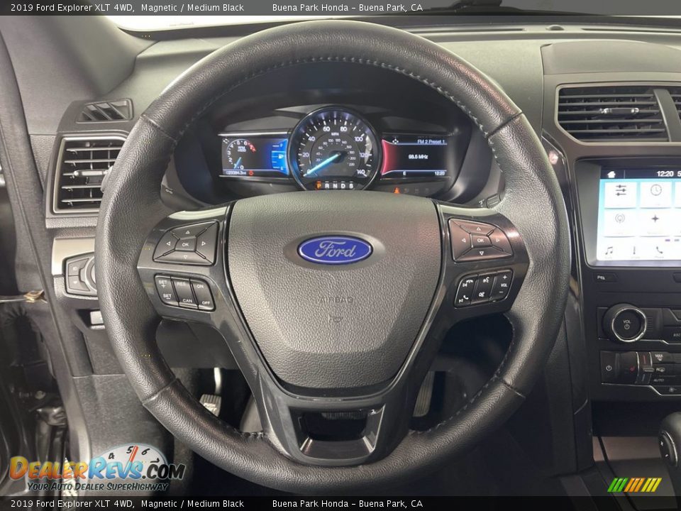 2019 Ford Explorer XLT 4WD Magnetic / Medium Black Photo #15