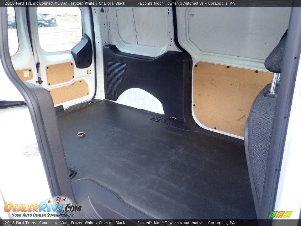 2018 Ford Transit Connect XL Van Frozen White / Charcoal Black Photo #15