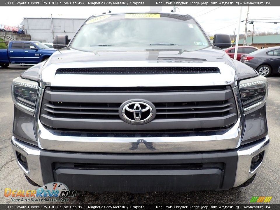 2014 Toyota Tundra SR5 TRD Double Cab 4x4 Magnetic Gray Metallic / Graphite Photo #8