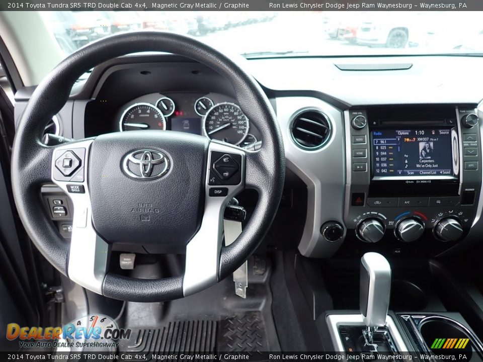 2014 Toyota Tundra SR5 TRD Double Cab 4x4 Magnetic Gray Metallic / Graphite Photo #11