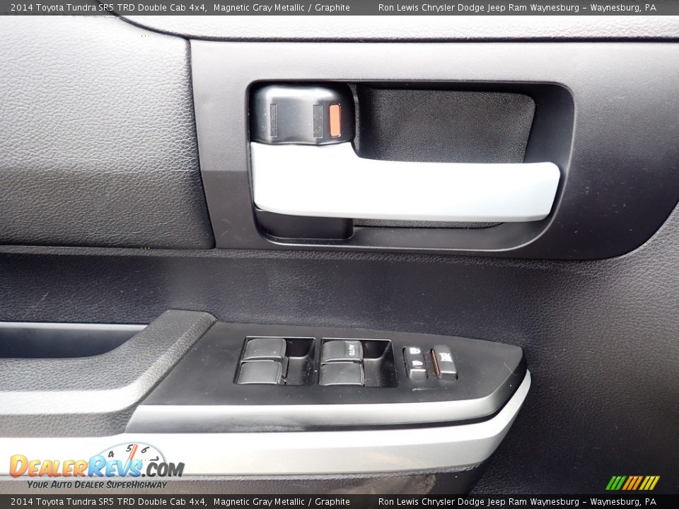 2014 Toyota Tundra SR5 TRD Double Cab 4x4 Magnetic Gray Metallic / Graphite Photo #13