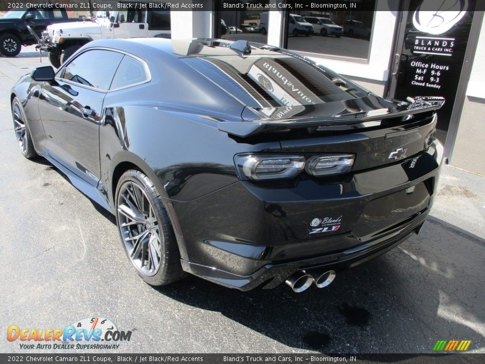 2022 Chevrolet Camaro ZL1 Coupe Black / Jet Black/Red Accents Photo #3