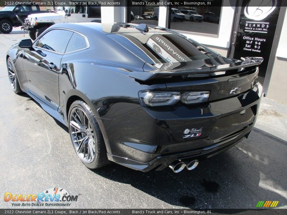 2022 Chevrolet Camaro ZL1 Coupe Black / Jet Black/Red Accents Photo #3