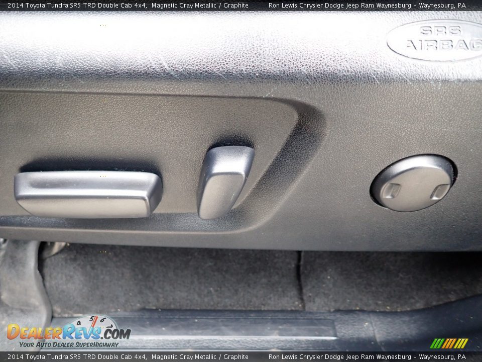 2014 Toyota Tundra SR5 TRD Double Cab 4x4 Magnetic Gray Metallic / Graphite Photo #15