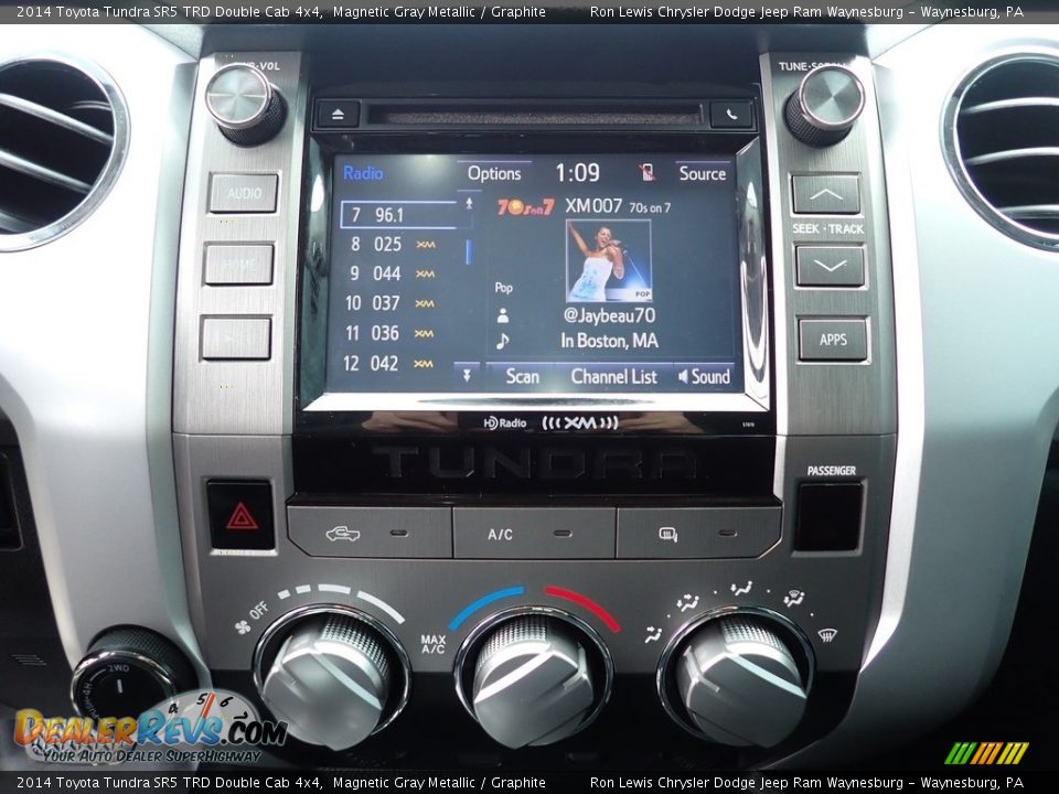 Controls of 2014 Toyota Tundra SR5 TRD Double Cab 4x4 Photo #19