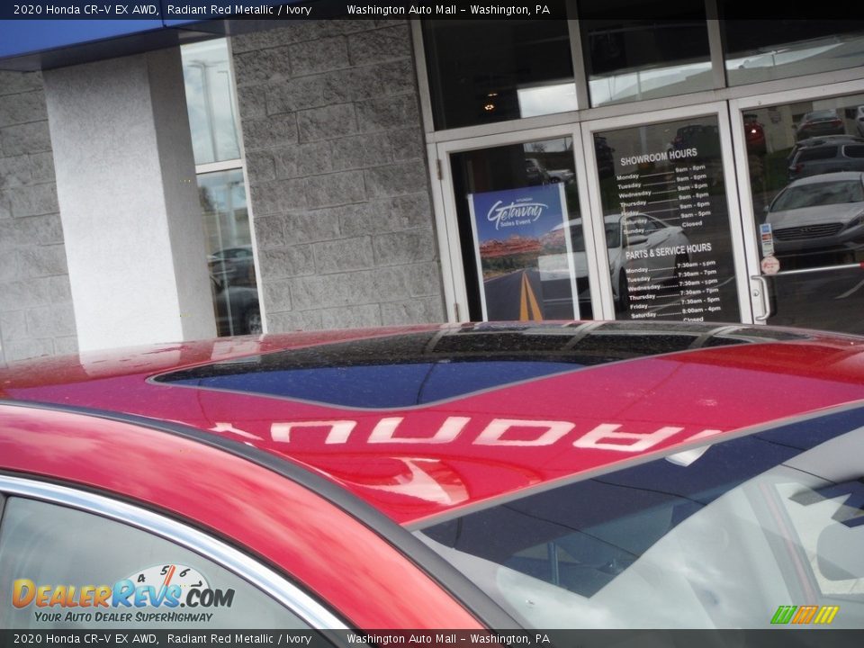 2020 Honda CR-V EX AWD Radiant Red Metallic / Ivory Photo #4