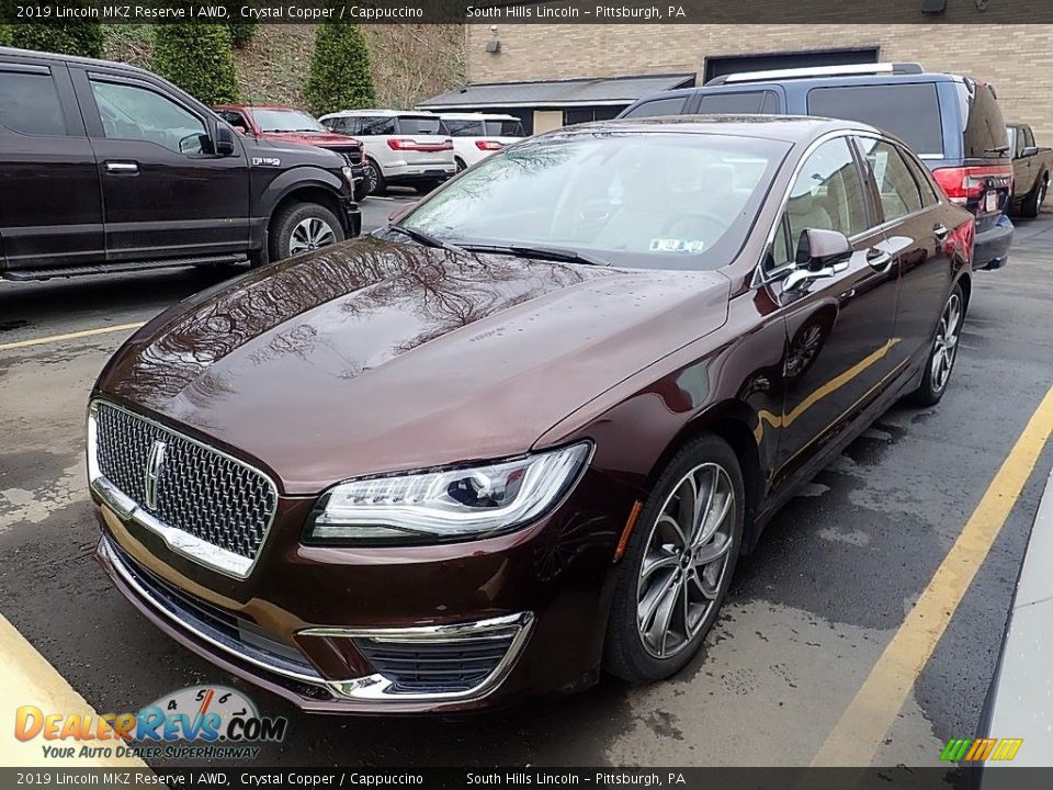 Front 3/4 View of 2019 Lincoln MKZ Reserve I AWD Photo #1