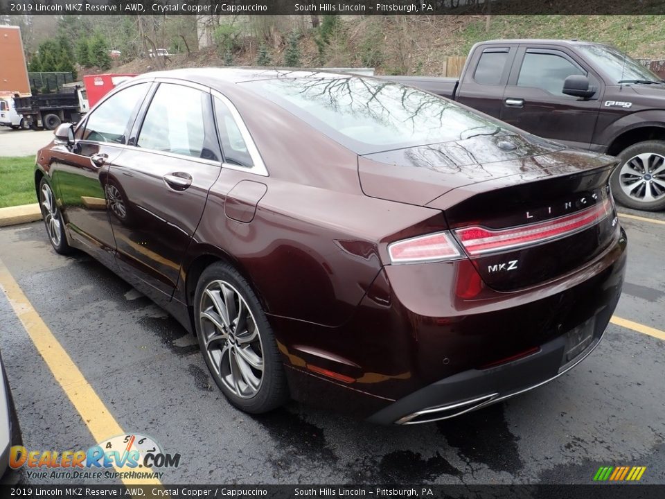 2019 Lincoln MKZ Reserve I AWD Crystal Copper / Cappuccino Photo #2