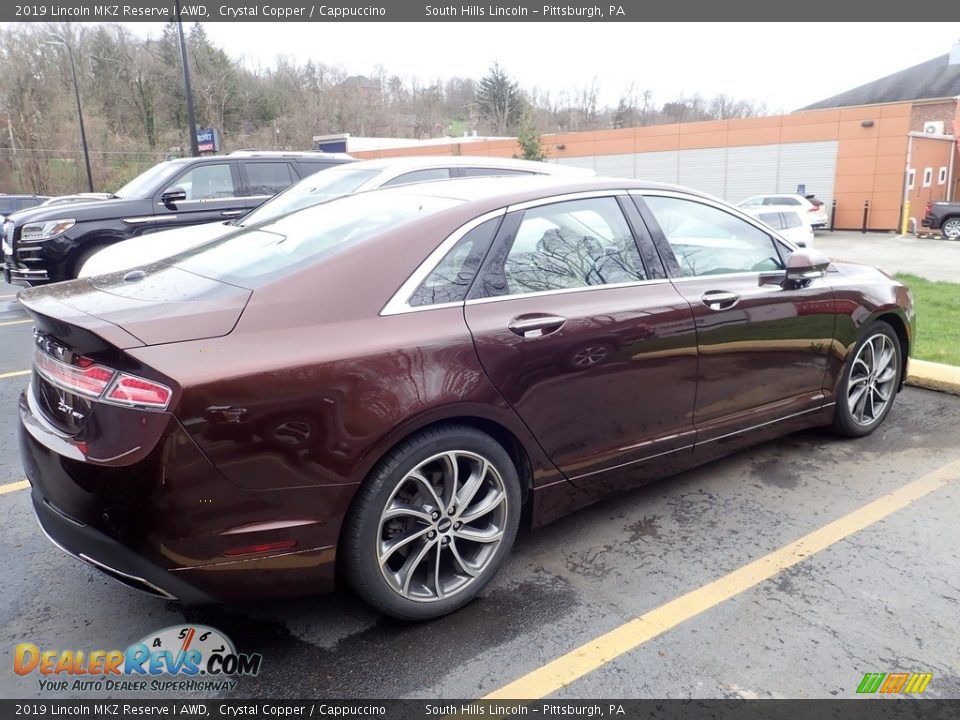 2019 Lincoln MKZ Reserve I AWD Crystal Copper / Cappuccino Photo #3