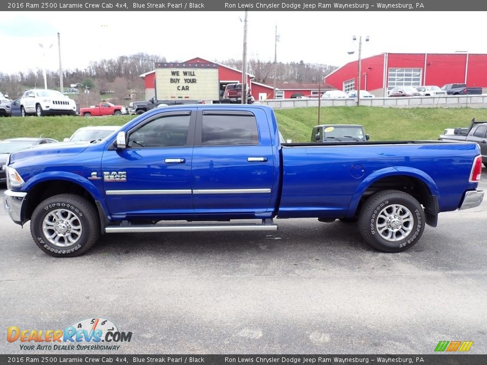 Blue Streak Pearl 2016 Ram 2500 Laramie Crew Cab 4x4 Photo #2