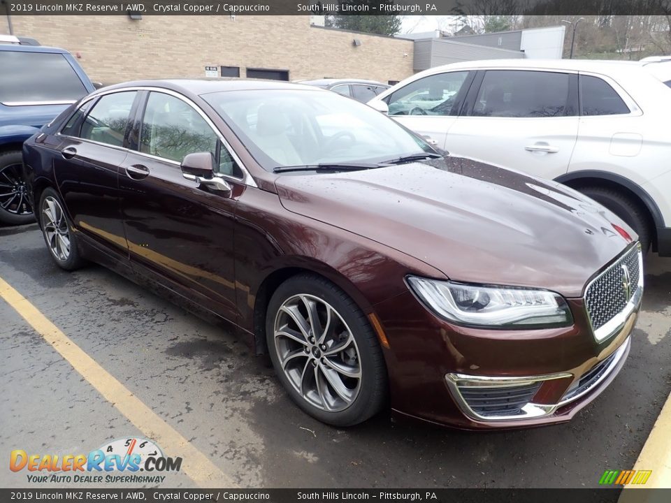Crystal Copper 2019 Lincoln MKZ Reserve I AWD Photo #4