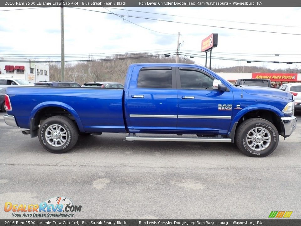 Blue Streak Pearl 2016 Ram 2500 Laramie Crew Cab 4x4 Photo #6