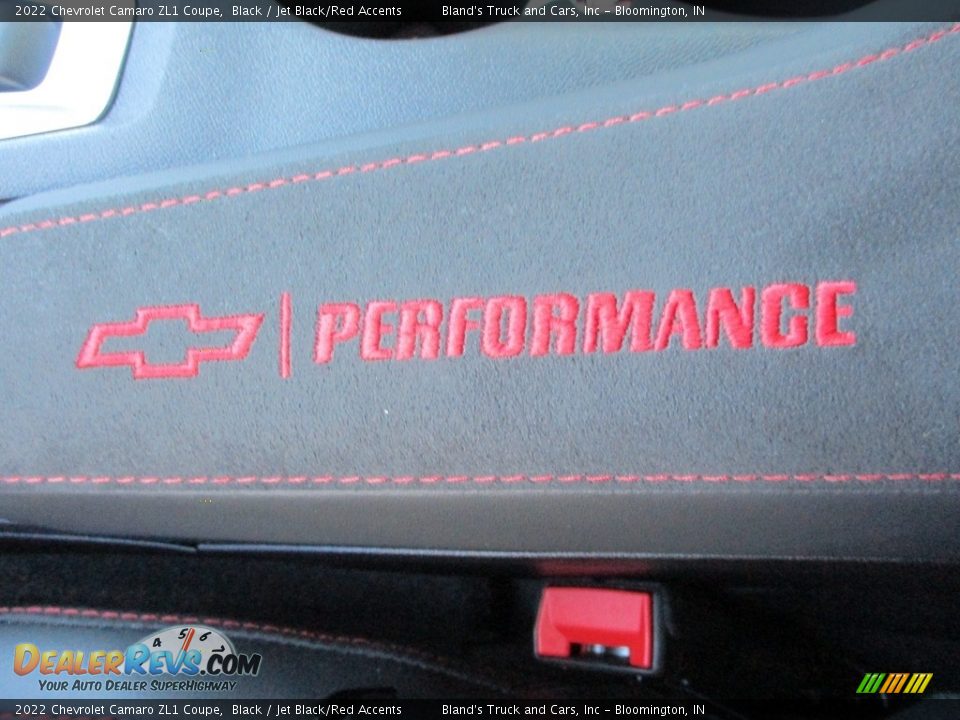 2022 Chevrolet Camaro ZL1 Coupe Black / Jet Black/Red Accents Photo #27