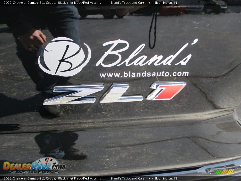 2022 Chevrolet Camaro ZL1 Coupe Black / Jet Black/Red Accents Photo #34