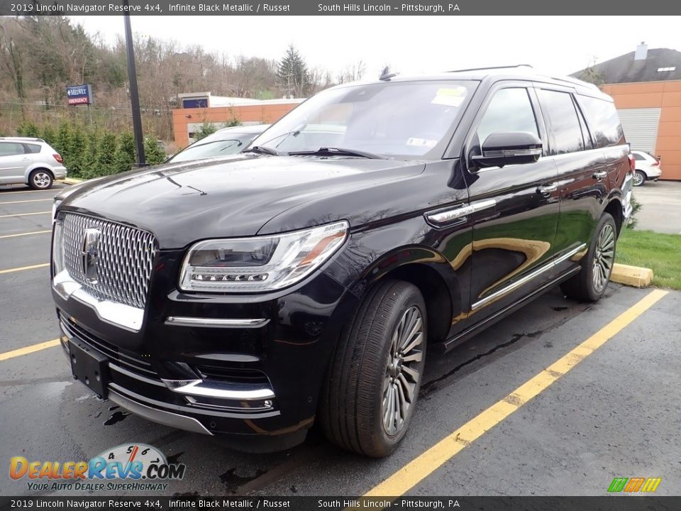 2019 Lincoln Navigator Reserve 4x4 Infinite Black Metallic / Russet Photo #1