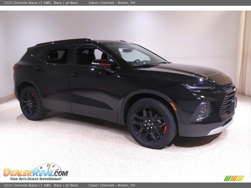 2020 Chevrolet Blazer LT AWD Black / Jet Black Photo #1