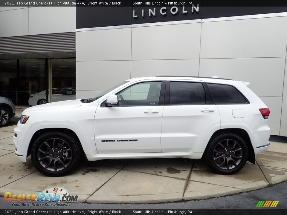 Bright White 2021 Jeep Grand Cherokee High Altitude 4x4 Photo #2