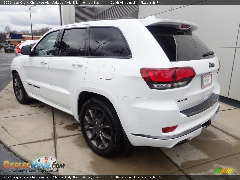 2021 Jeep Grand Cherokee High Altitude 4x4 Bright White / Black Photo #3