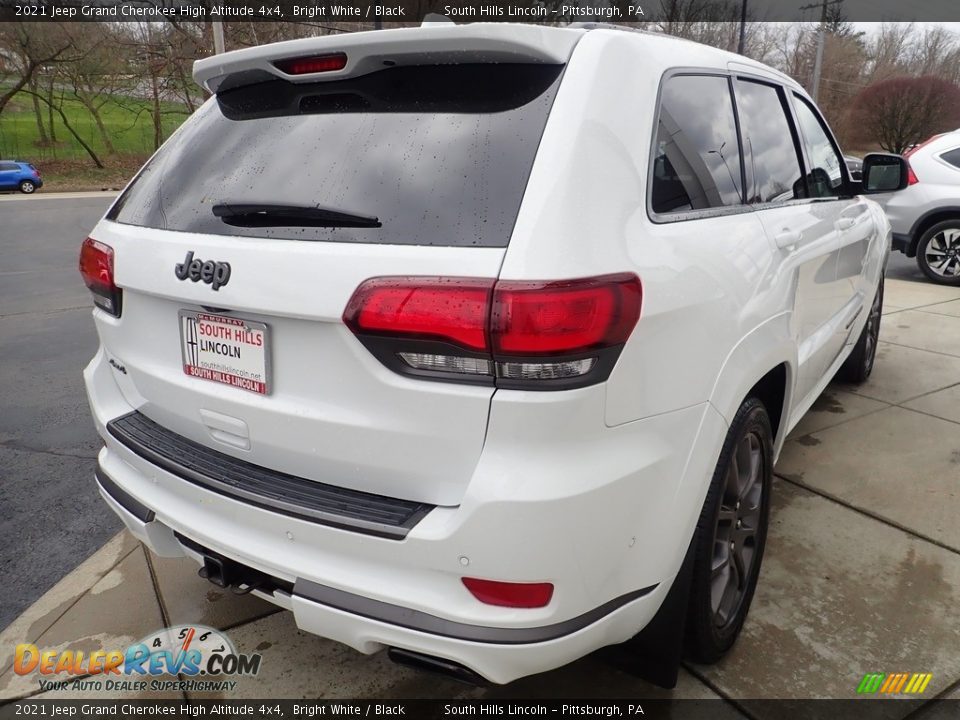 2021 Jeep Grand Cherokee High Altitude 4x4 Bright White / Black Photo #6