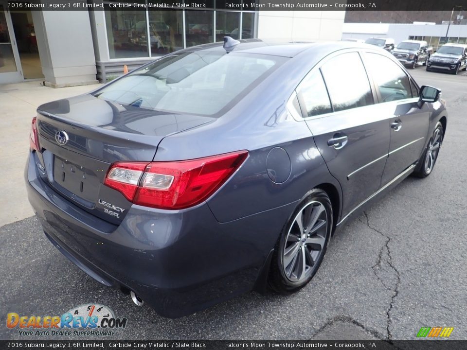 2016 Subaru Legacy 3.6R Limited Carbide Gray Metallic / Slate Black Photo #2