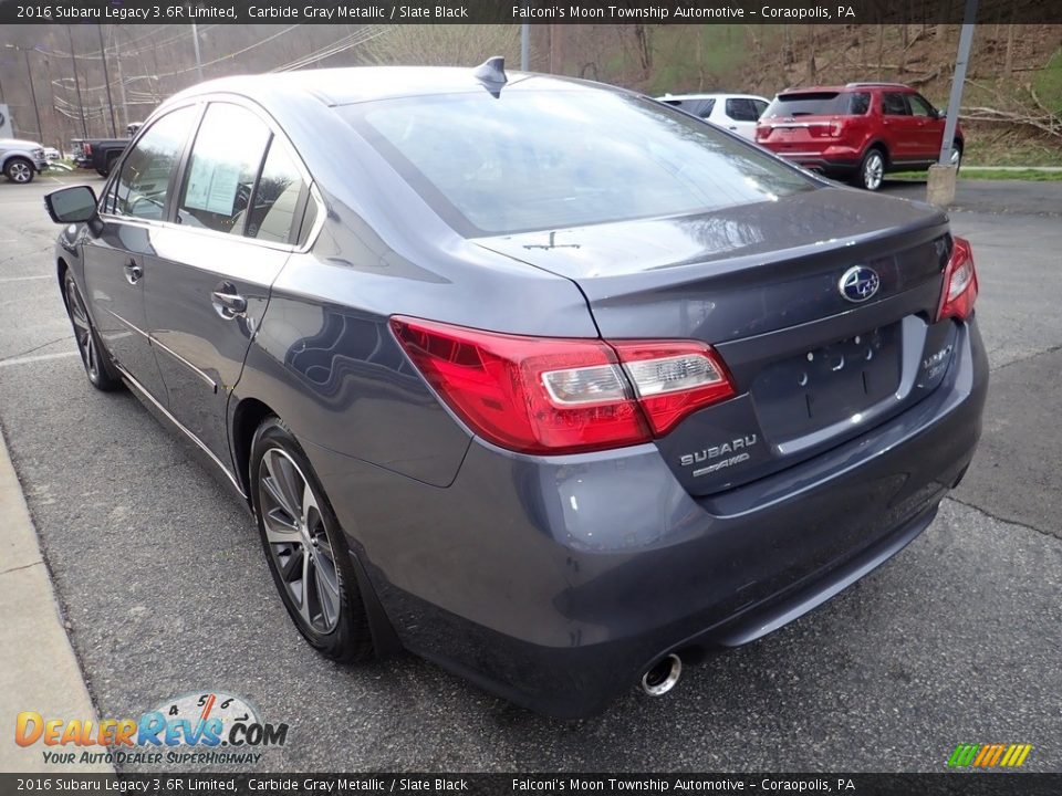 2016 Subaru Legacy 3.6R Limited Carbide Gray Metallic / Slate Black Photo #4