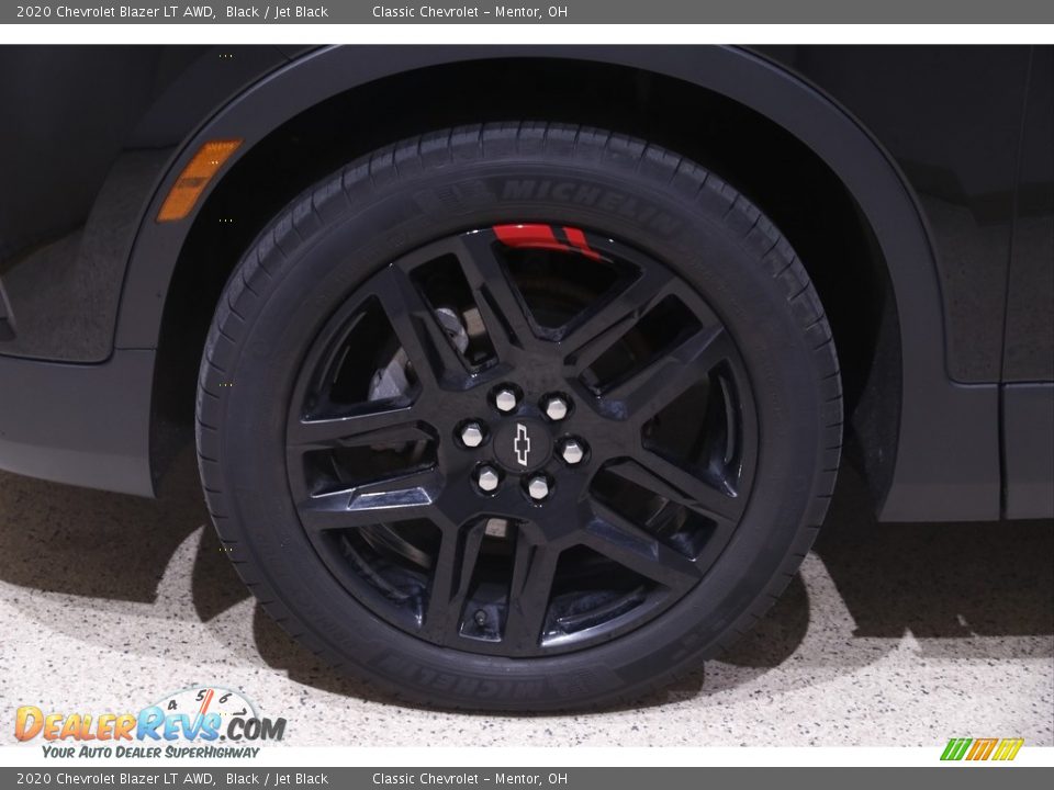 2020 Chevrolet Blazer LT AWD Black / Jet Black Photo #18