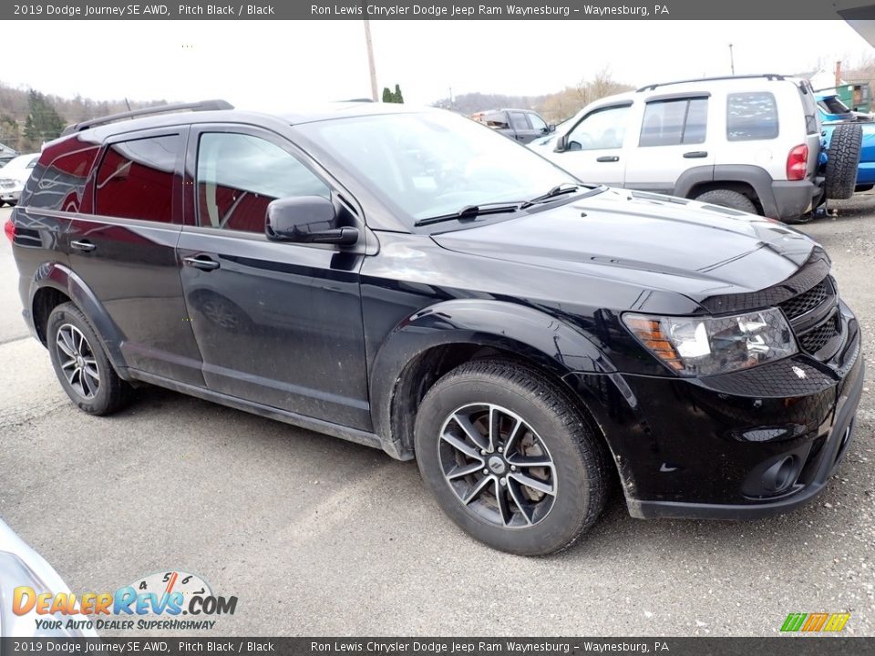 2019 Dodge Journey SE AWD Pitch Black / Black Photo #4