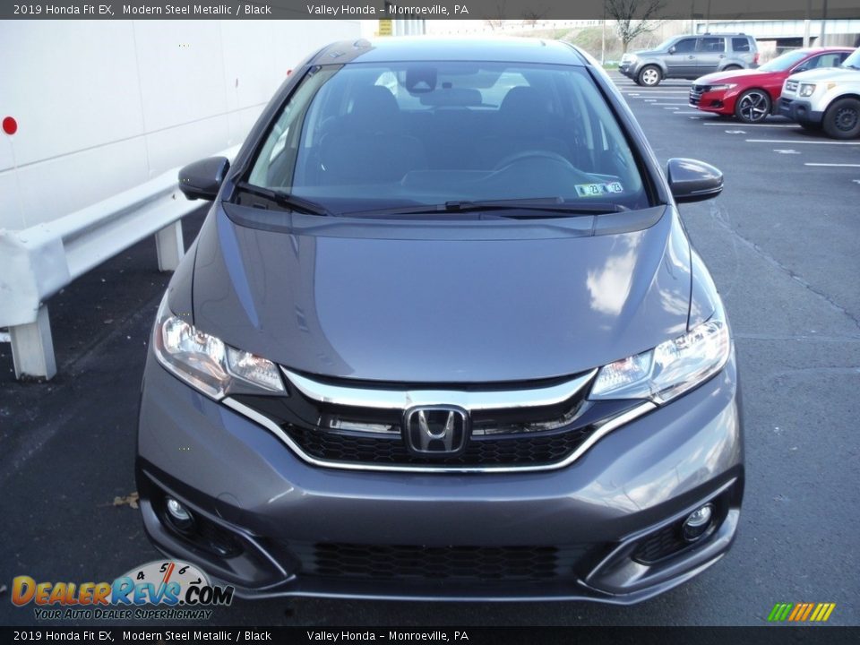 2019 Honda Fit EX Modern Steel Metallic / Black Photo #4