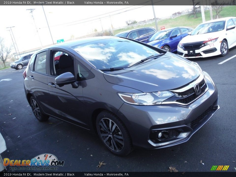 2019 Honda Fit EX Modern Steel Metallic / Black Photo #5