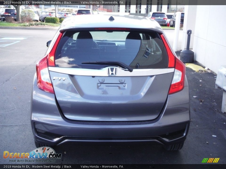 2019 Honda Fit EX Modern Steel Metallic / Black Photo #7