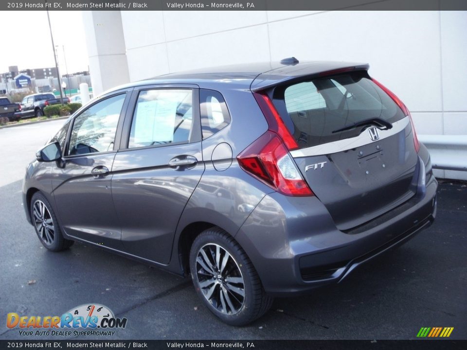 2019 Honda Fit EX Modern Steel Metallic / Black Photo #8