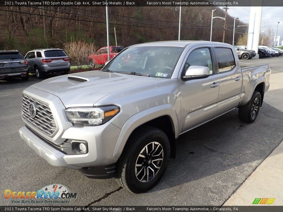 2021 Toyota Tacoma TRD Sport Double Cab 4x4 Silver Sky Metallic / Black Photo #6