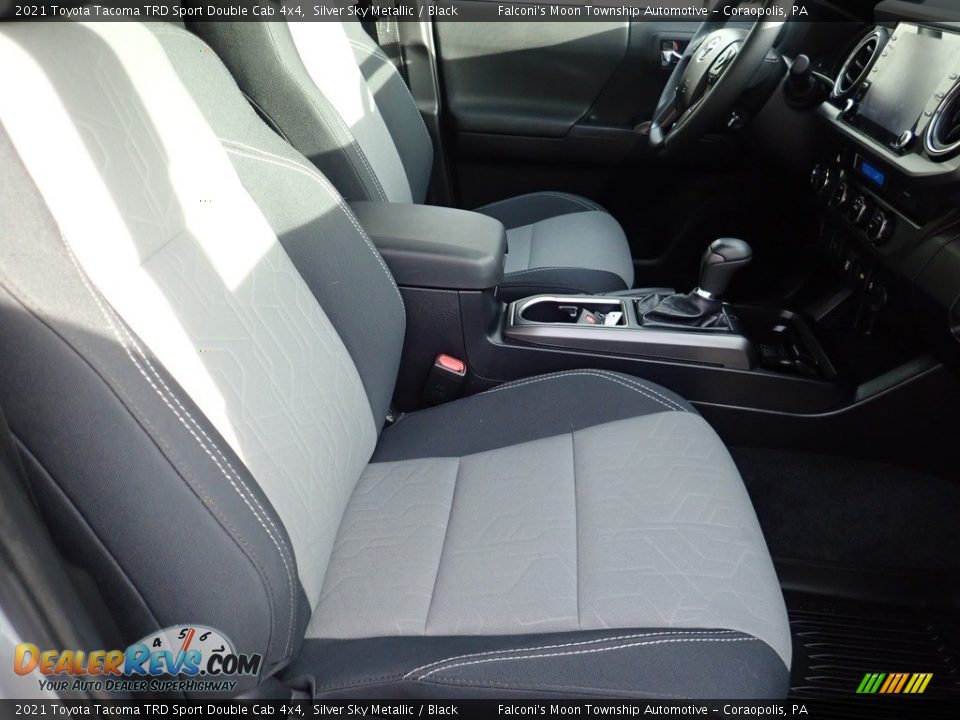 2021 Toyota Tacoma TRD Sport Double Cab 4x4 Silver Sky Metallic / Black Photo #10