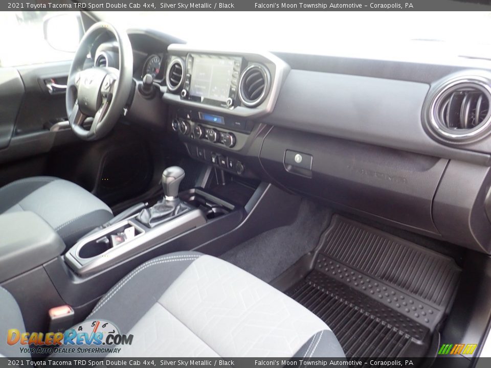 2021 Toyota Tacoma TRD Sport Double Cab 4x4 Silver Sky Metallic / Black Photo #11