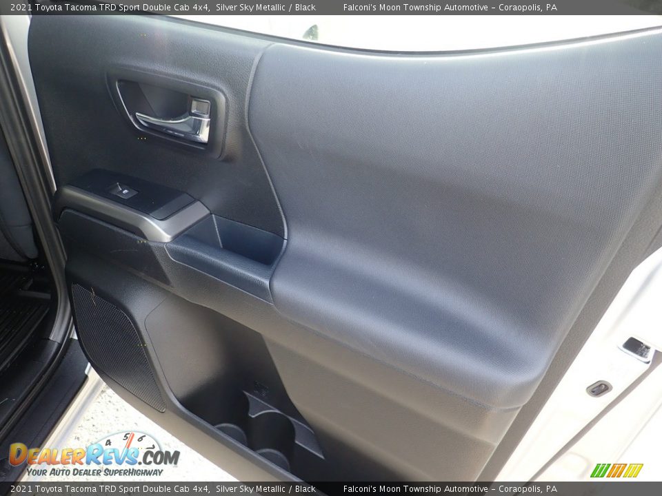 2021 Toyota Tacoma TRD Sport Double Cab 4x4 Silver Sky Metallic / Black Photo #17