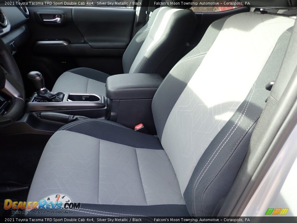 2021 Toyota Tacoma TRD Sport Double Cab 4x4 Silver Sky Metallic / Black Photo #18