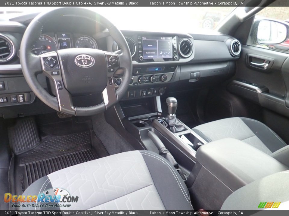 2021 Toyota Tacoma TRD Sport Double Cab 4x4 Silver Sky Metallic / Black Photo #20