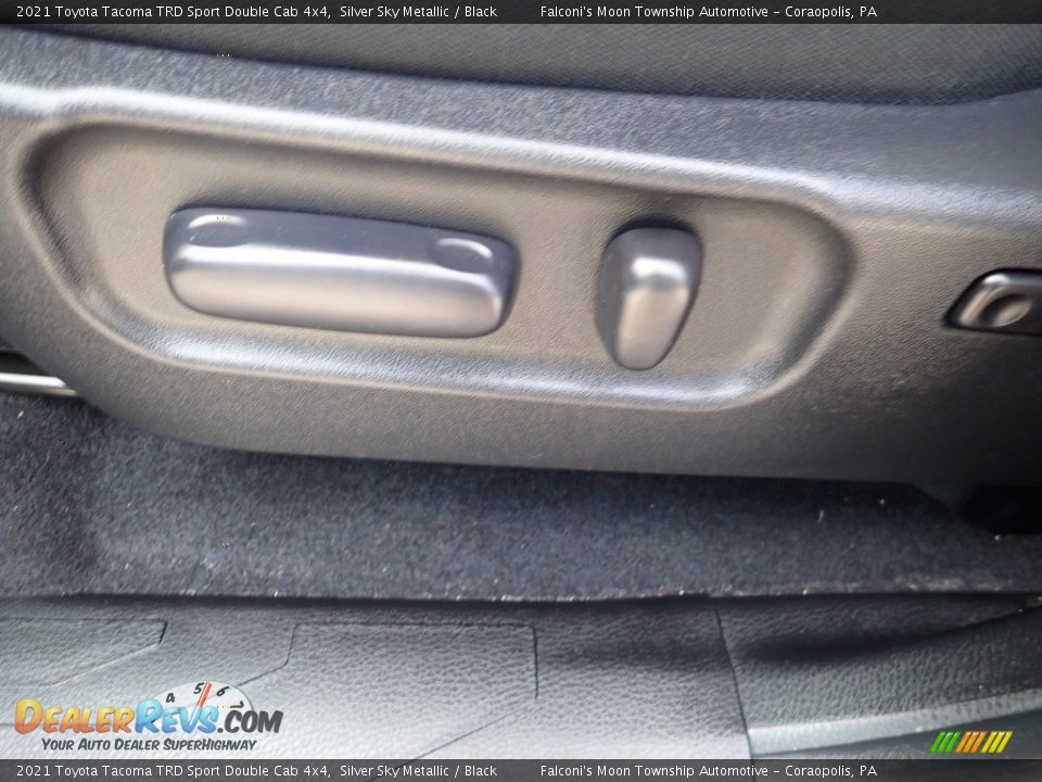 2021 Toyota Tacoma TRD Sport Double Cab 4x4 Silver Sky Metallic / Black Photo #24