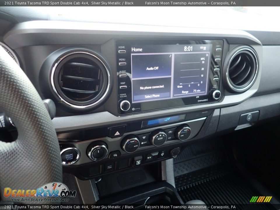 2021 Toyota Tacoma TRD Sport Double Cab 4x4 Silver Sky Metallic / Black Photo #26