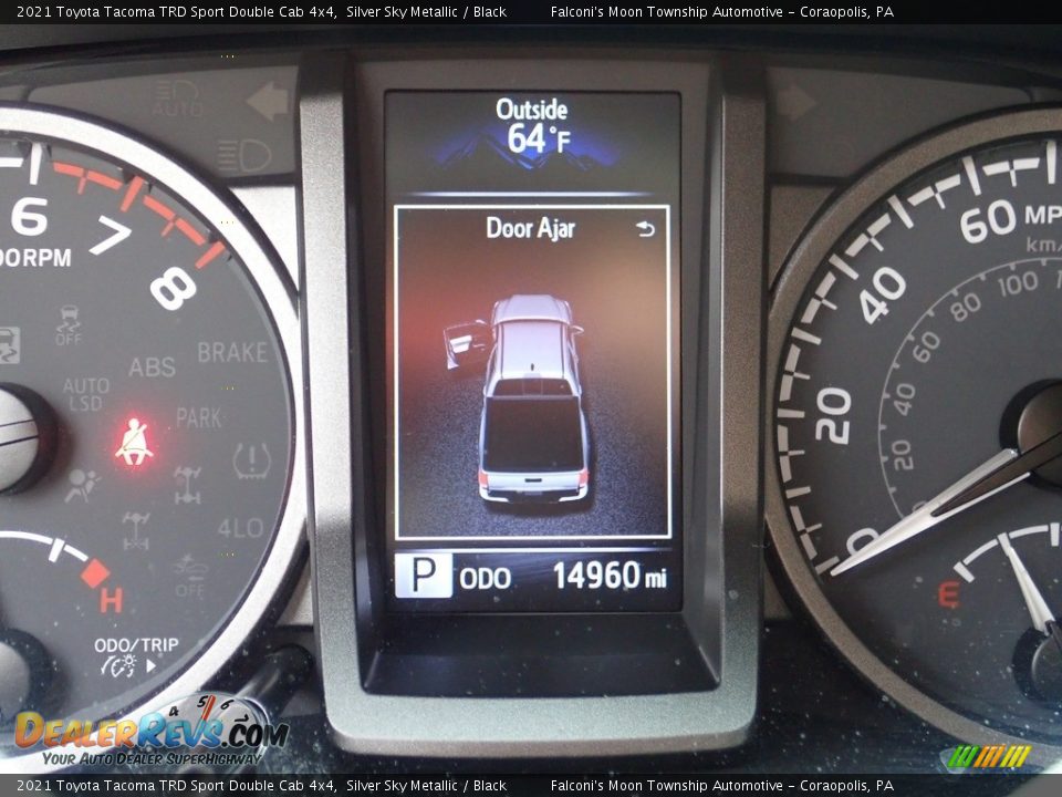 2021 Toyota Tacoma TRD Sport Double Cab 4x4 Silver Sky Metallic / Black Photo #29