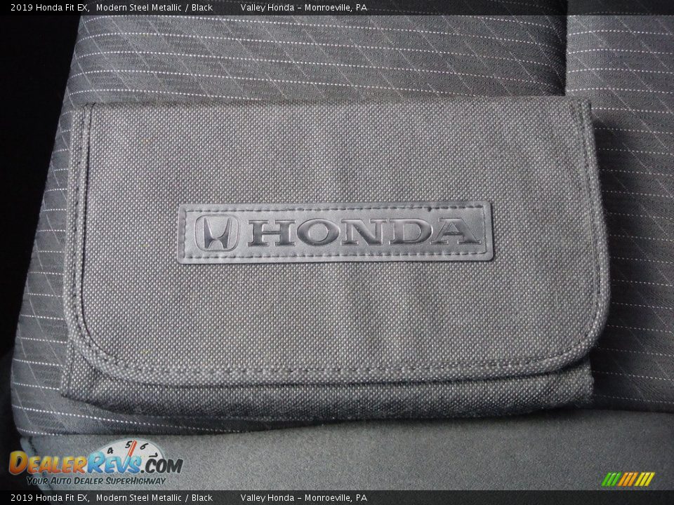 2019 Honda Fit EX Modern Steel Metallic / Black Photo #28