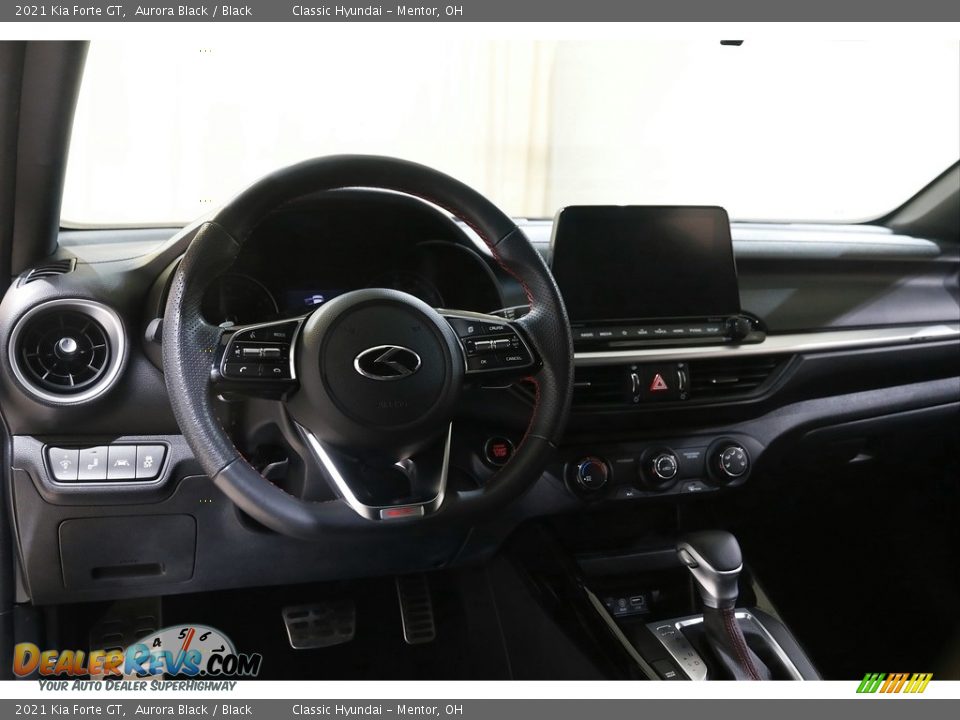 2021 Kia Forte GT Aurora Black / Black Photo #6