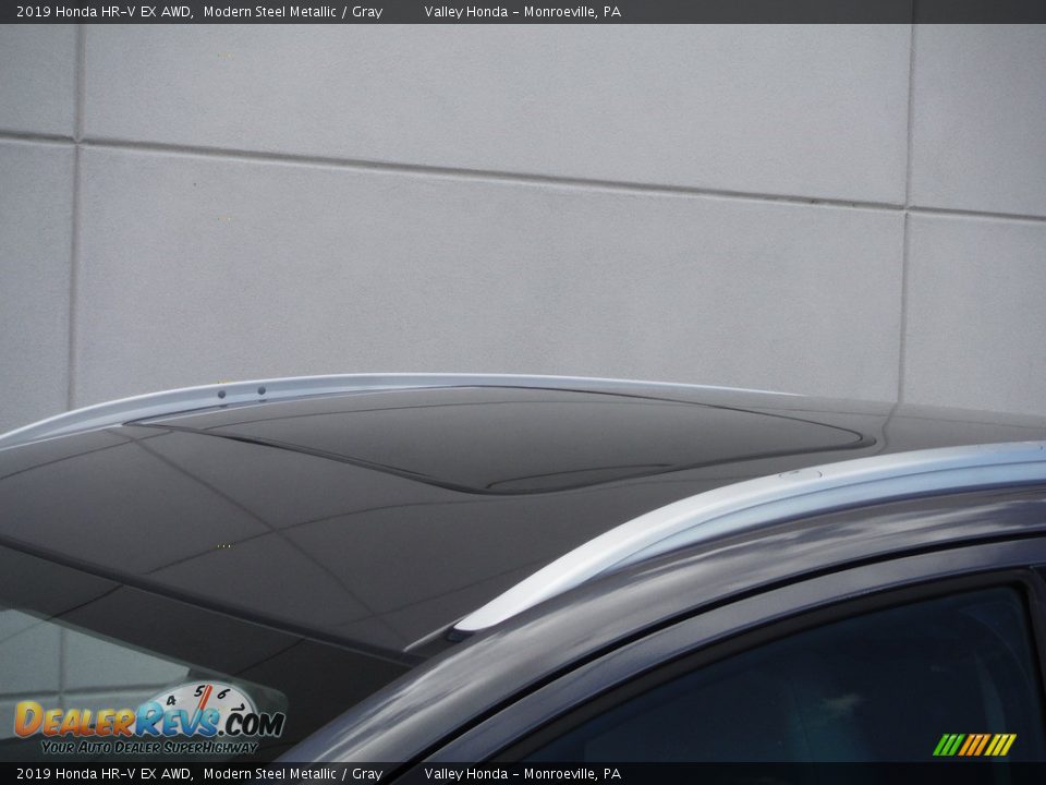 2019 Honda HR-V EX AWD Modern Steel Metallic / Gray Photo #4