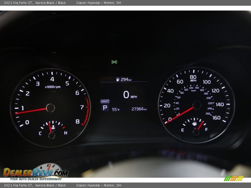 2021 Kia Forte GT Aurora Black / Black Photo #8