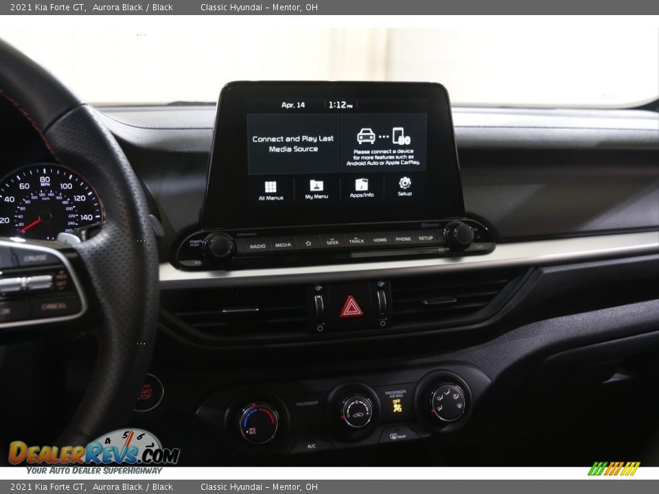 2021 Kia Forte GT Aurora Black / Black Photo #9