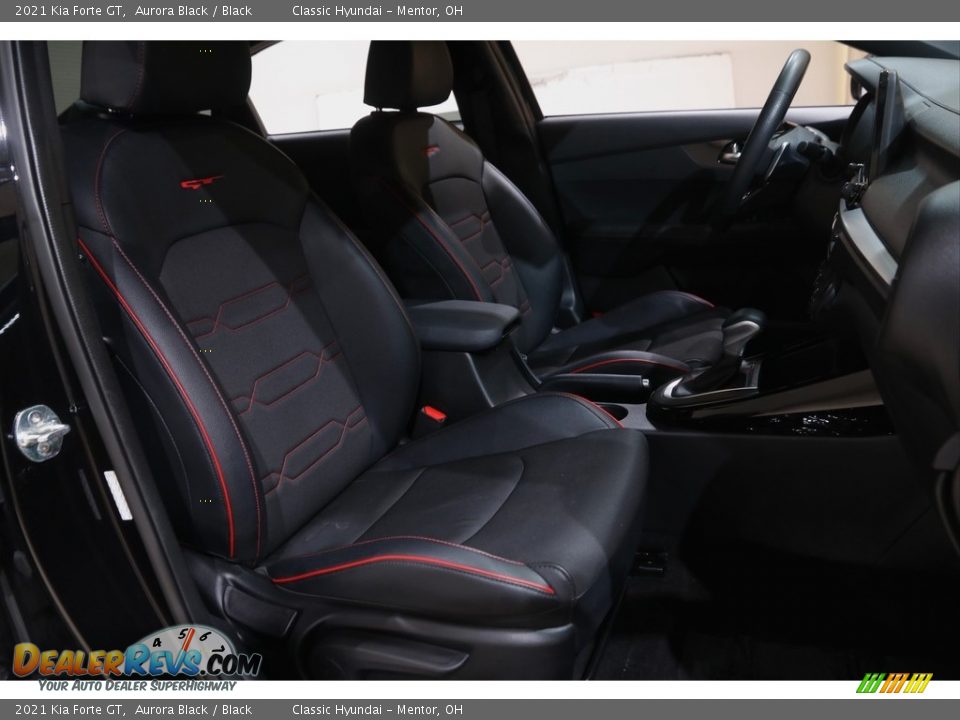 2021 Kia Forte GT Aurora Black / Black Photo #14