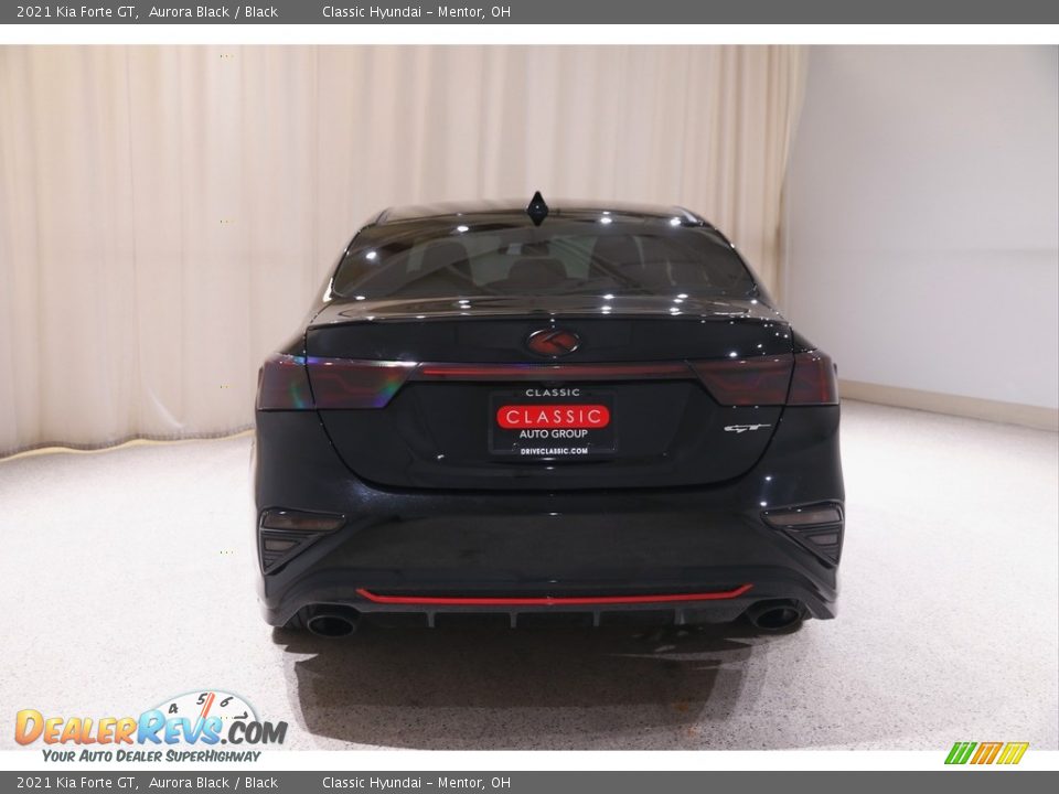 2021 Kia Forte GT Aurora Black / Black Photo #17