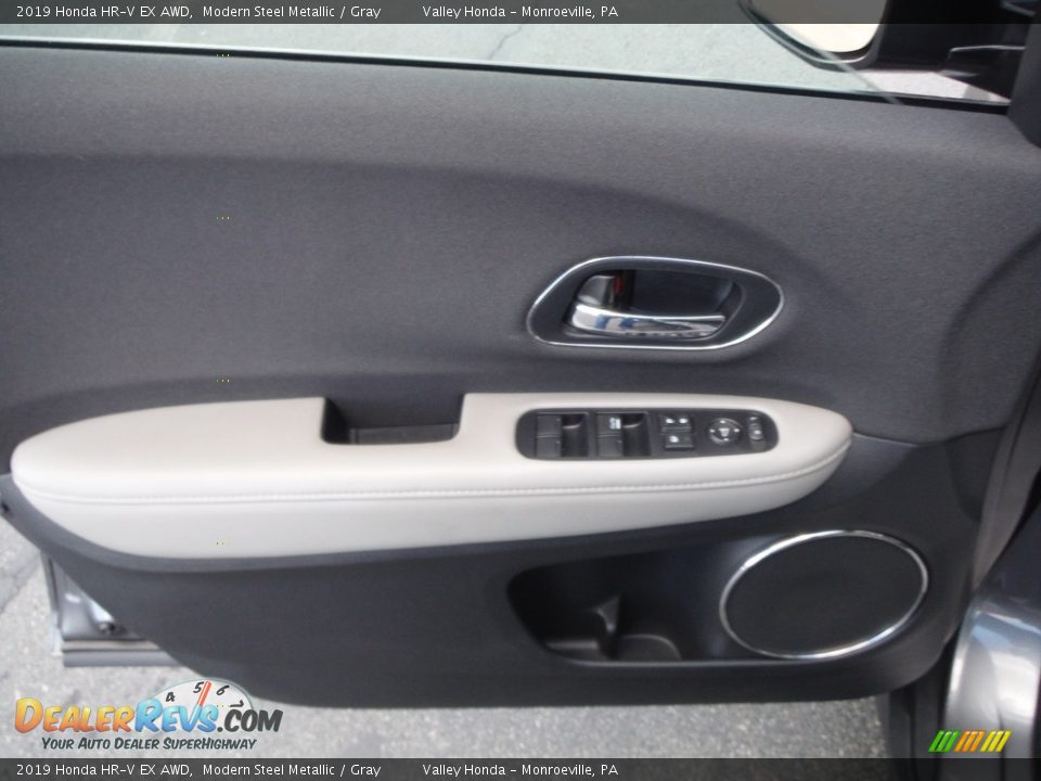 2019 Honda HR-V EX AWD Modern Steel Metallic / Gray Photo #11