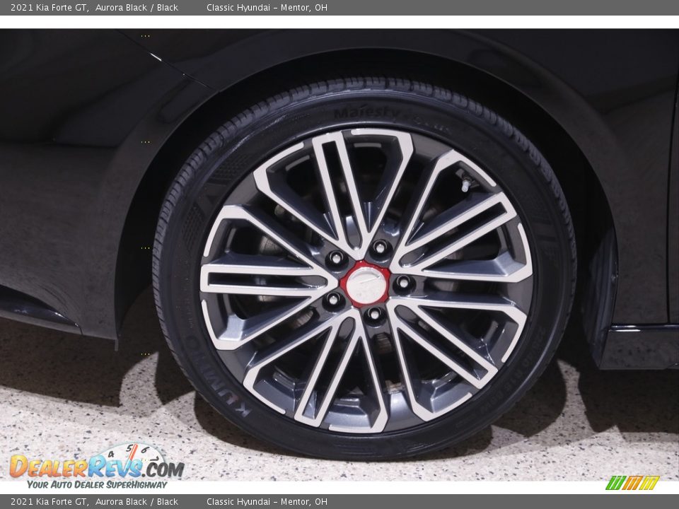 2021 Kia Forte GT Aurora Black / Black Photo #19