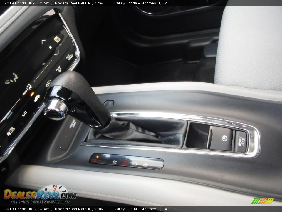 2019 Honda HR-V EX AWD Modern Steel Metallic / Gray Photo #15
